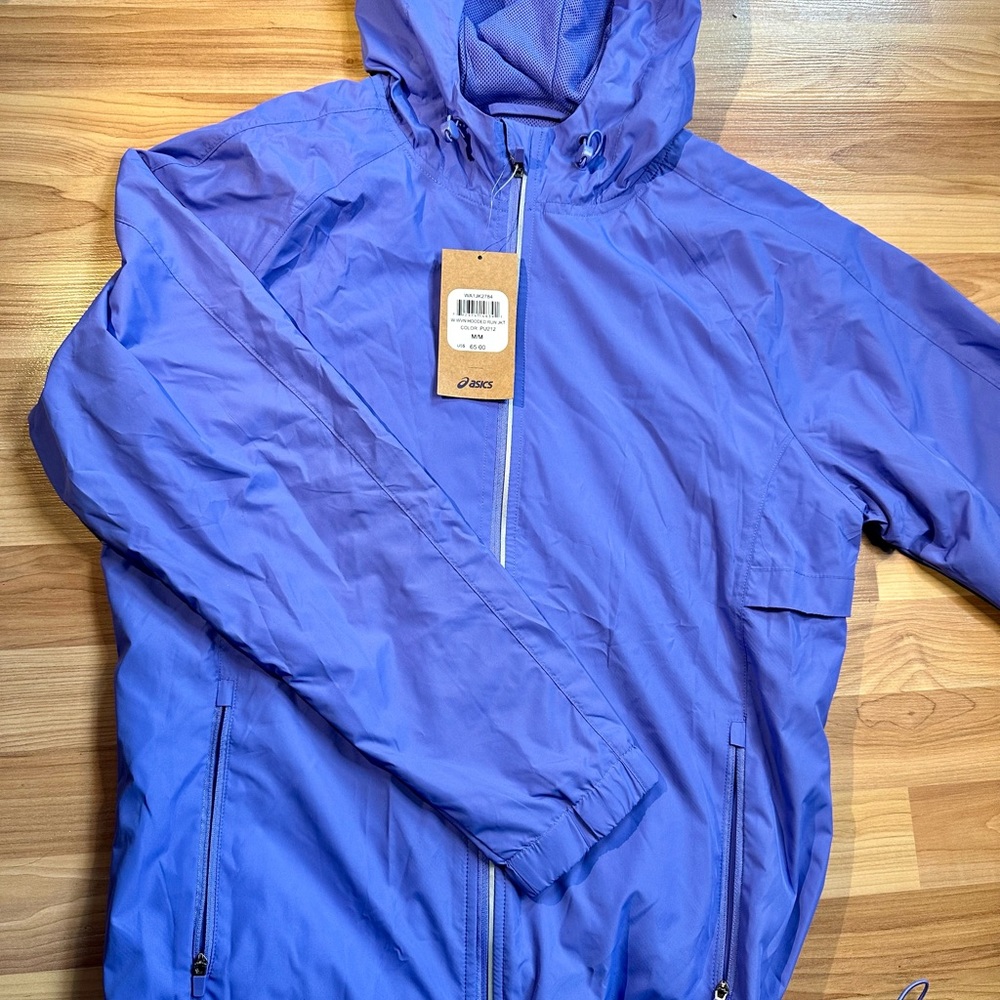 Asics Periwinkle Windbreaker